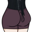 buttcheeks